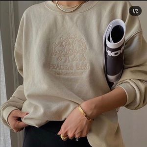 Palo Santo Studios Peace People Crew Sweatshirt